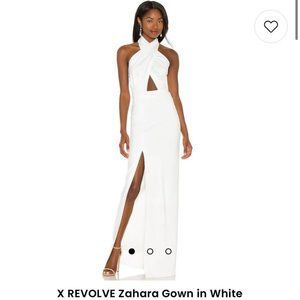 Amanda Uprichard X REVOLVE Zahra Gown in White